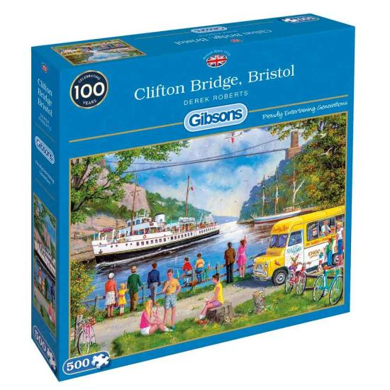 Puzzle Gibsons Clifton Bridge Bristol 500 peças