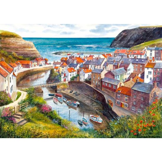 Puzzle Gibsons Porto de Staithes 1000 peças