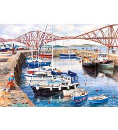 Puzzle Gibsons Queensferry Harbor 1000 peças