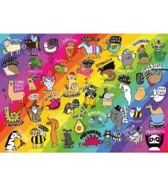 Puzzle de 500 peças Gibson&#39;s Punimals