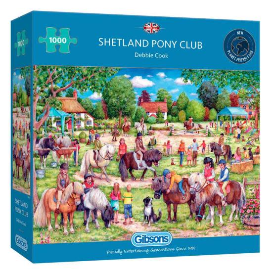 Puzzle Gibsons Shetland Pony Club 1000 peças