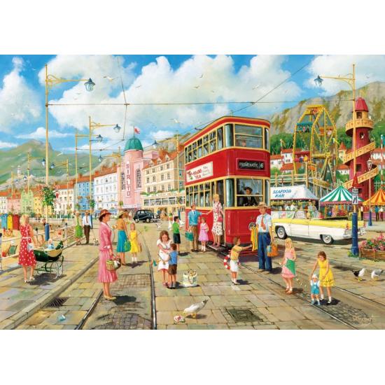 Gibsons Let's Get On The Tram 1000 Piece Puzzle