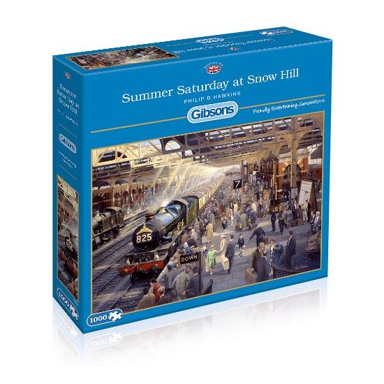 Puzzle Gibsons Sábado à Tarde na Estação 1000 Peças