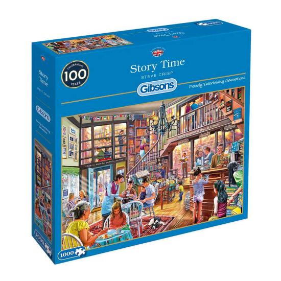 Puzzle Gibsons Time for Stories 1000 peças