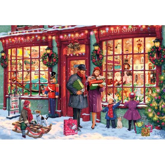 Puzzle de 2.000 peças para loja de brinquedos de Natal Gi Puzzle de 2.000 peças para loja de brinquedos de Natal Gi
