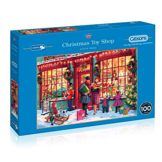 Puzzle de 2.000 peças para loja de brinquedos de Natal Gi Puzzle de 2.000 peças para loja de brinquedos de Natal Gi
