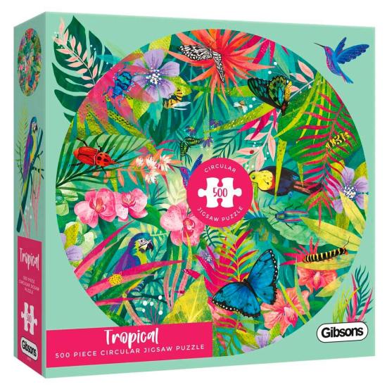 Puzzle tropical de 500 peças Gibsons