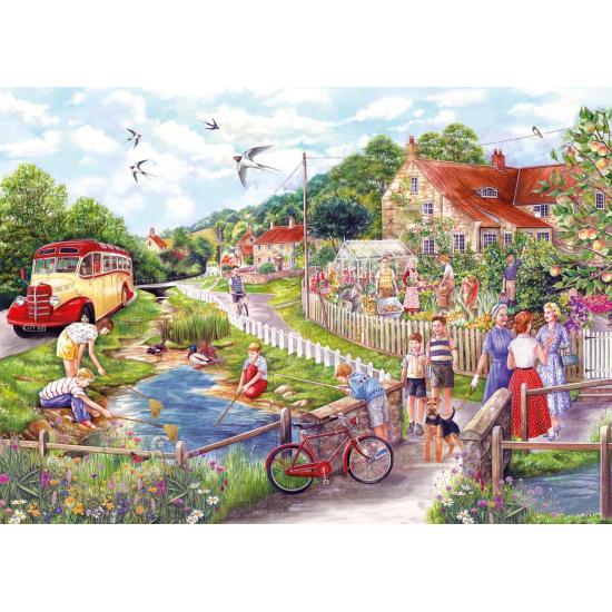 Gibsons Summer at the Creek 1000 peças Puzzle
