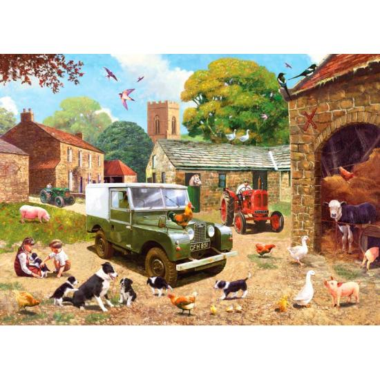 Puzzle Gibsons Yard Life 1000 peças