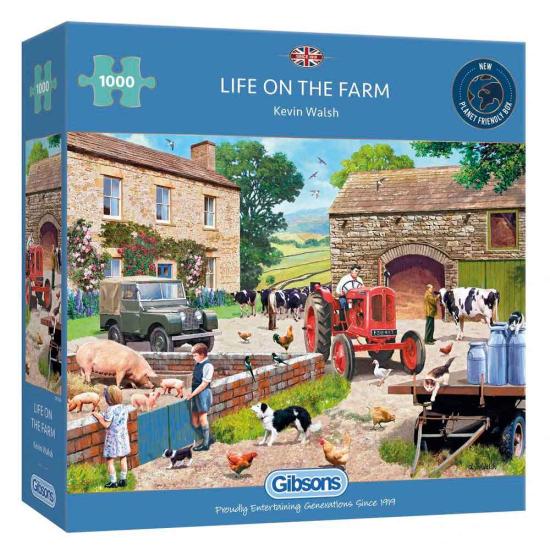 Puzzle Gibsons Farm Life 1000 peças