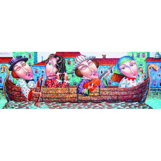 Puzzle Gold O outro lado de Veneza 1000 peças