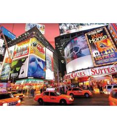 Puzzle Gold Broadway, Times Square, Nova York de 1500 peças