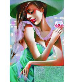 Puzzle Gold Cafe ao sul do Paseo 1000 Pieces