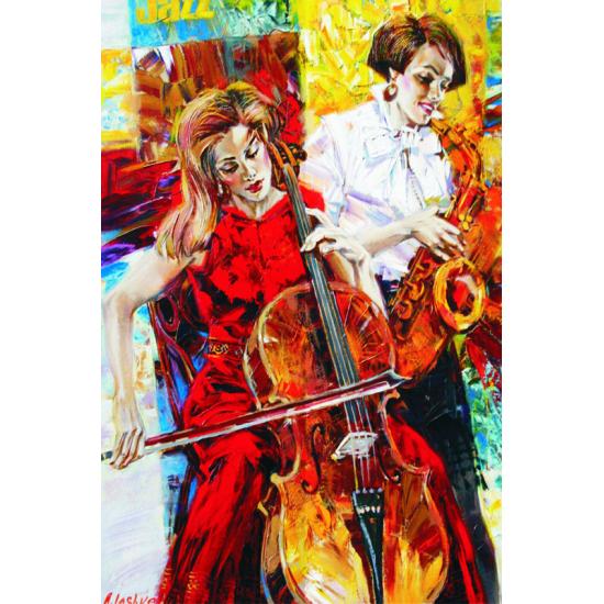 Puzzle Gold Jazz Concert 1.500 peças