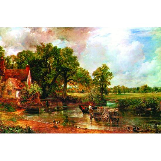 Puzzle Gold cruzando o rio 1000 peças