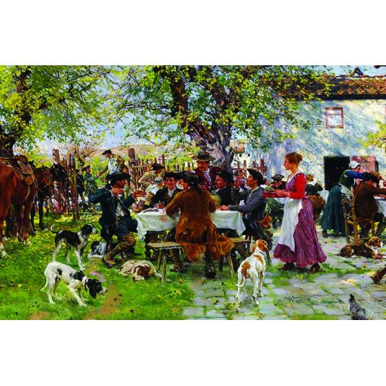 Puzzle Gold The Hunters Lunch 1000 Peças Puzzle Gold The Hunters Lunch 1000 Peças