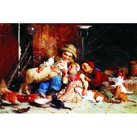 Puzzle Gold O Curral de 1000 Peças