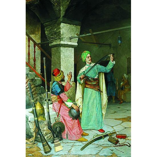 Puzzle Gold The Gun Market 2000 Peças