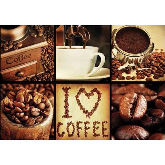 Puzzle Gold eu amo café 1000 peças Puzzle Gold eu amo café 1000 peças