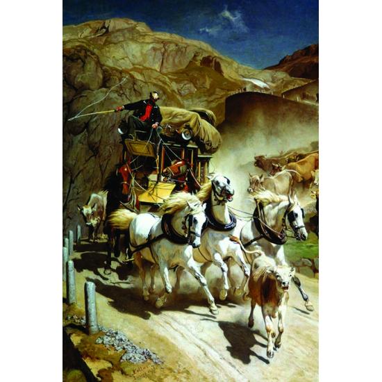 Puzzle Gold A Diligência de 2000 Peças