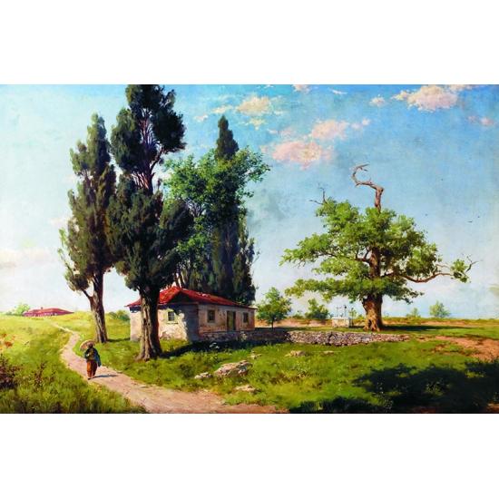 Puzzle Gold paisagem rural de 1000 peças