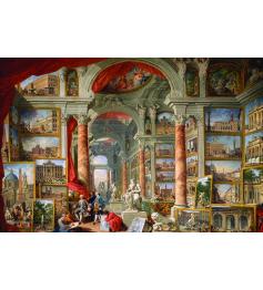 Puzzle Vista Dourada da Roma Moderna 2.000 Peças