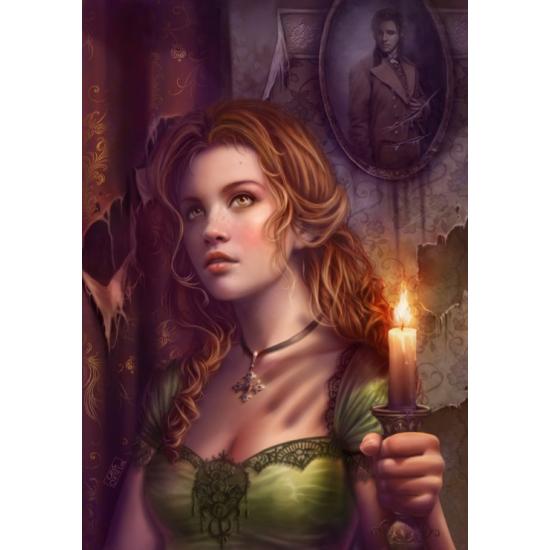 Puzzle Grafika à luz de velas 1000 peças