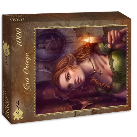 Puzzle Grafika à luz de velas 1000 peças