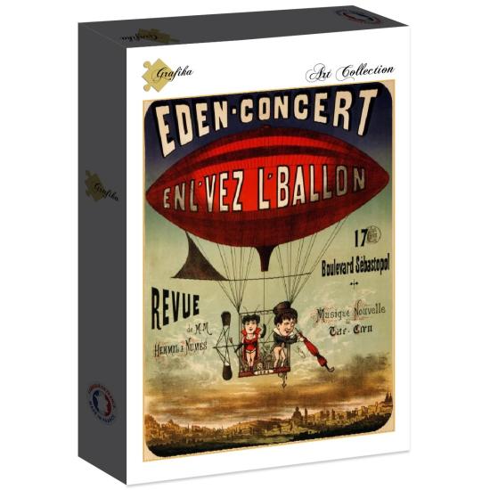 Puzzle Grafika Cartaz para Eden-Concerto de 2000 Peças