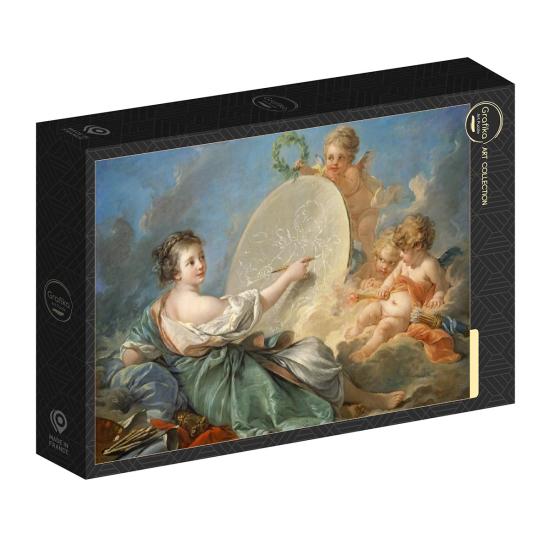 Puzzle Grafika Alegoria da Pintura de 1000 Peças