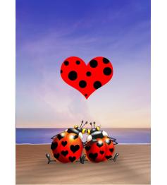 Puzzle Grafika Love of Ladybugs de 2000 peças