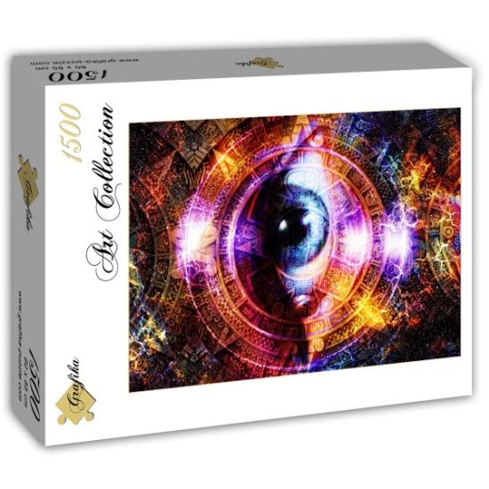 Puzzle Grafika Calendário Maia Antigo de 1500 Peças