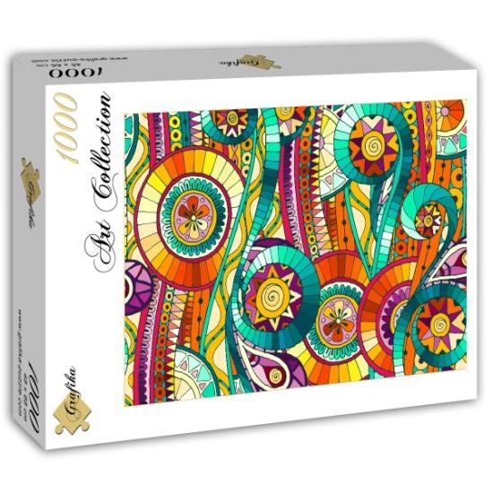 Puzzle Grafika Arte Abstrata 1000 Peças