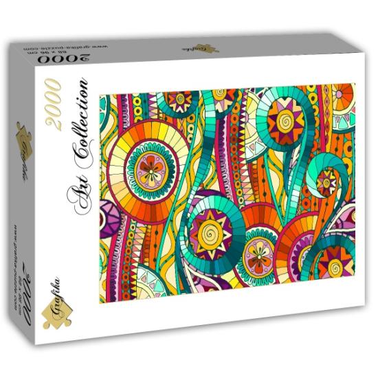 Puzzle Grafika Arte Abstrata 2.000 Peças