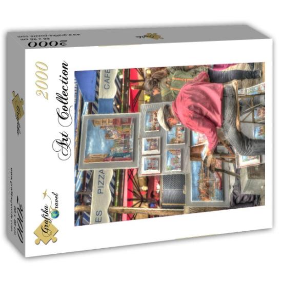 Puzzle Grafika Street Artist, Paris 2000 Peças