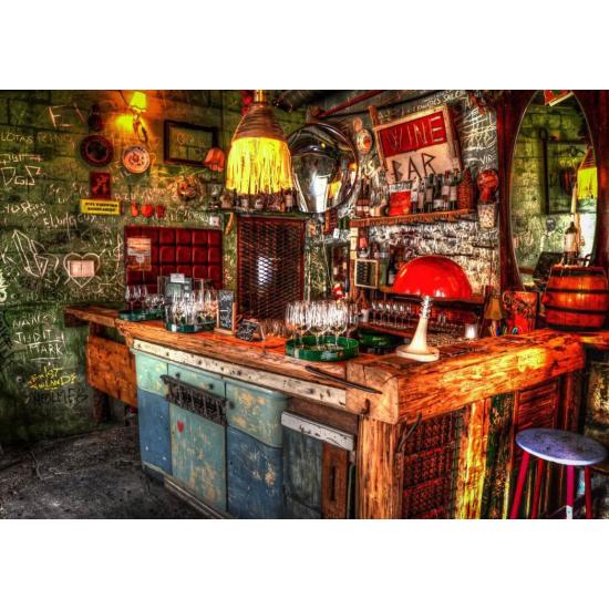 Puzzle Grafika Bar em Ruínas em Budapeste de 1500 peças