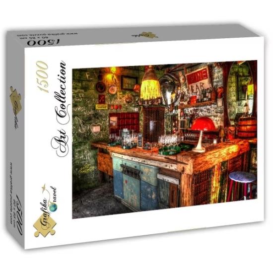 Puzzle Grafika Bar em Ruínas em Budapeste de 1500 peças