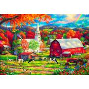 Puzzle Grafika Bênçãos do Campo de 1000 Peças