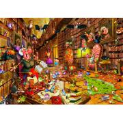 Puzzle Grafika Library of Witchcraft 1500 peças