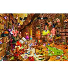 Puzzle Grafika Library of Witchcraft 1500 peças