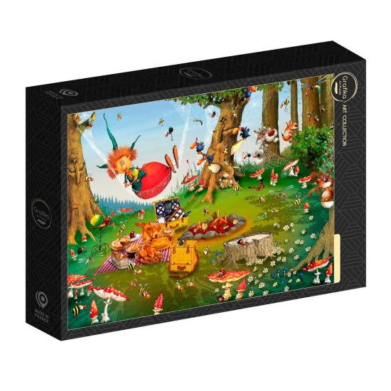 Puzzle Grafika Acampamento da Bruxa de 1000 Peças Puzzle Grafika Acampamento da Bruxa de 1000 Peças