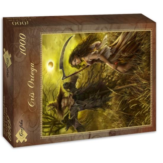 Puzzle Grafika Campo do Espantalho de 1000 Peças