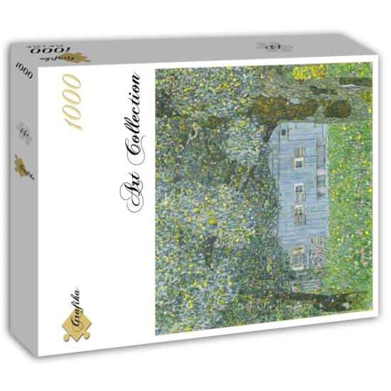 Puzzle Grafika Country House no Lago Attersee 1000 Peças