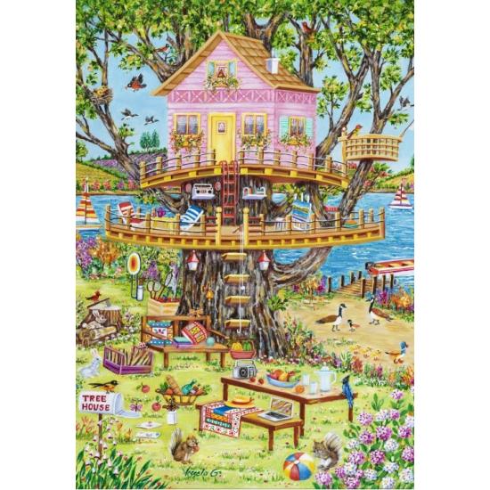 Puzzle Grafika Casa na Árvore 1000 Peças Puzzle Grafika Casa na Árvore 1000 Peças