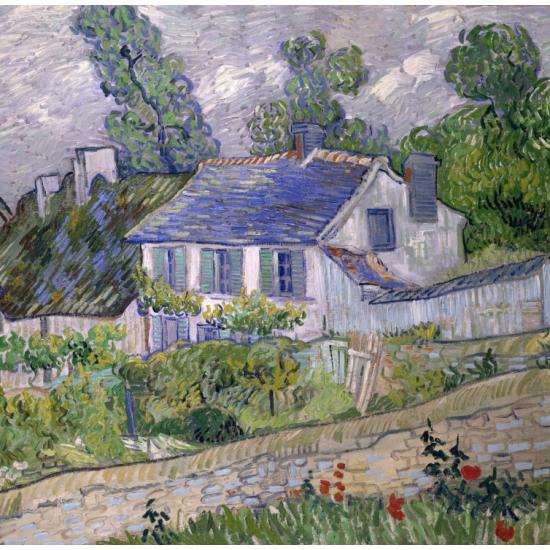 Puzzle Grafika House em Auvers 1000 Peças