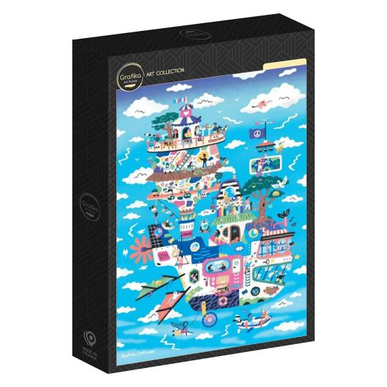 Puzzle Grafika Casa Voadora 1000 Peças
