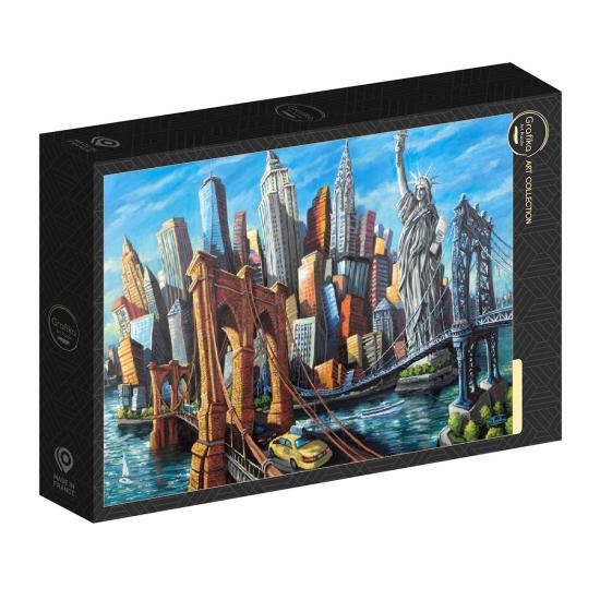 Puzzle Grafika Cidade Dos Sonhos 1000 Peças