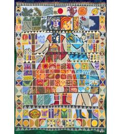 Puzzle Grafika Colcha 1000 Peças