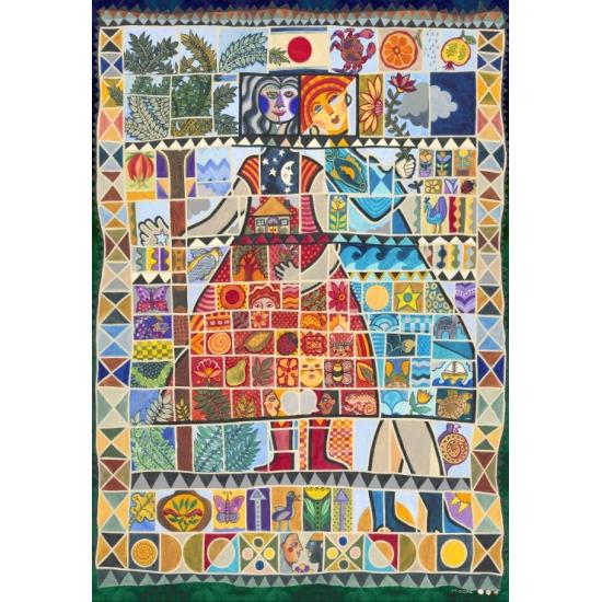 Puzzle Grafika Colcha 1000 Peças