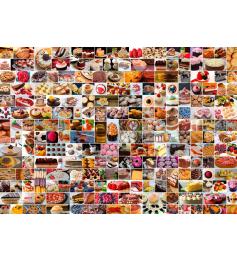 Puzzle Grafika Colagem de Pastéis de 1500 Peças
